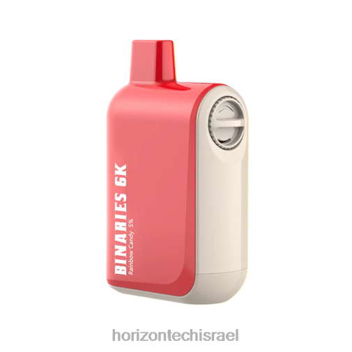 HorizonTech Binaries Cabin חד פעמי 15 מ"ל ממתק קשת בענן Horizon tech vape coils 28N2827