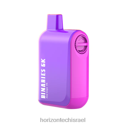 HorizonTech Binaries Cabin חד פעמי 15 מ"ל ענבי אלוורה Horizon tech vape tank 28N2829