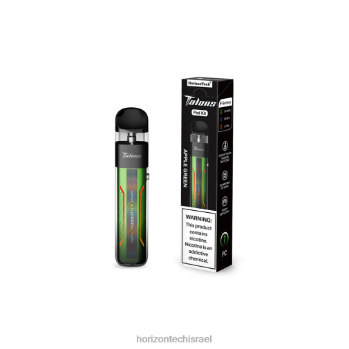 HorizonTech Talons מערכת תרמילים תפוח ירוק Horizon tech vape 28N28197