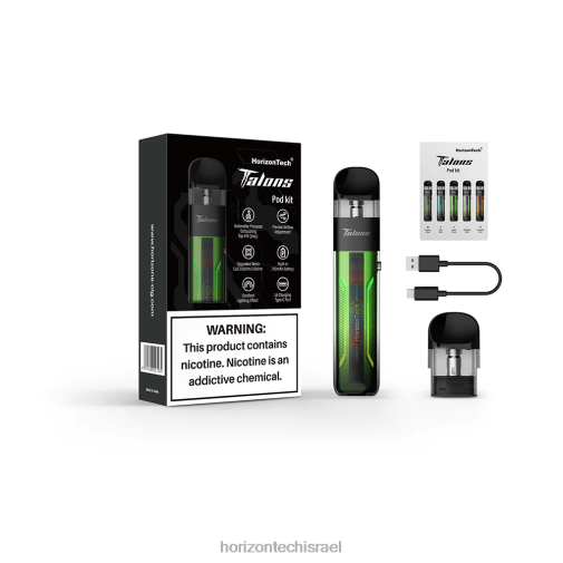 HorizonTech Talons ערכה למתחילים תפוח ירוק Horizon tech vape tank 28N28201
