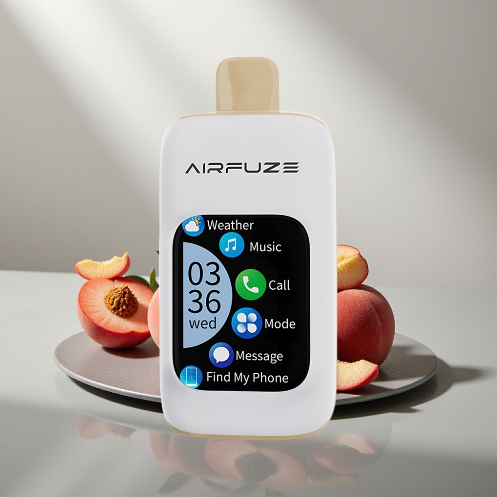 AirFuze Smart 30000 Puffs 5% Nicotine 900mAh Type-C תפוח עץ עסיסי
