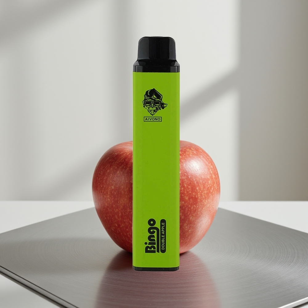 Aivono Aim Bingo 4000 Puffs תפוח כפול סוללה 1000mAh נוזל 10mL