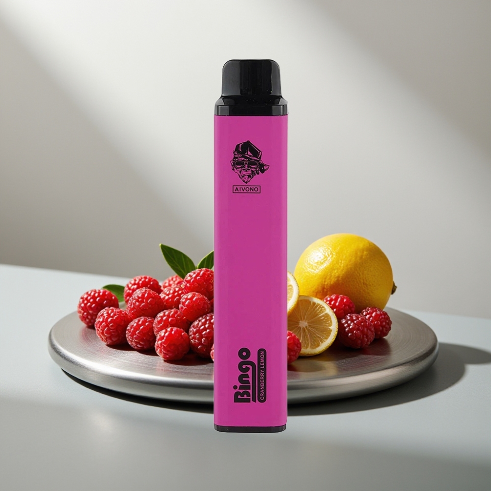 Aivono Aim Bingo 4000 Puffs Disposable Vape פטל לימון 10mL 1000mAh