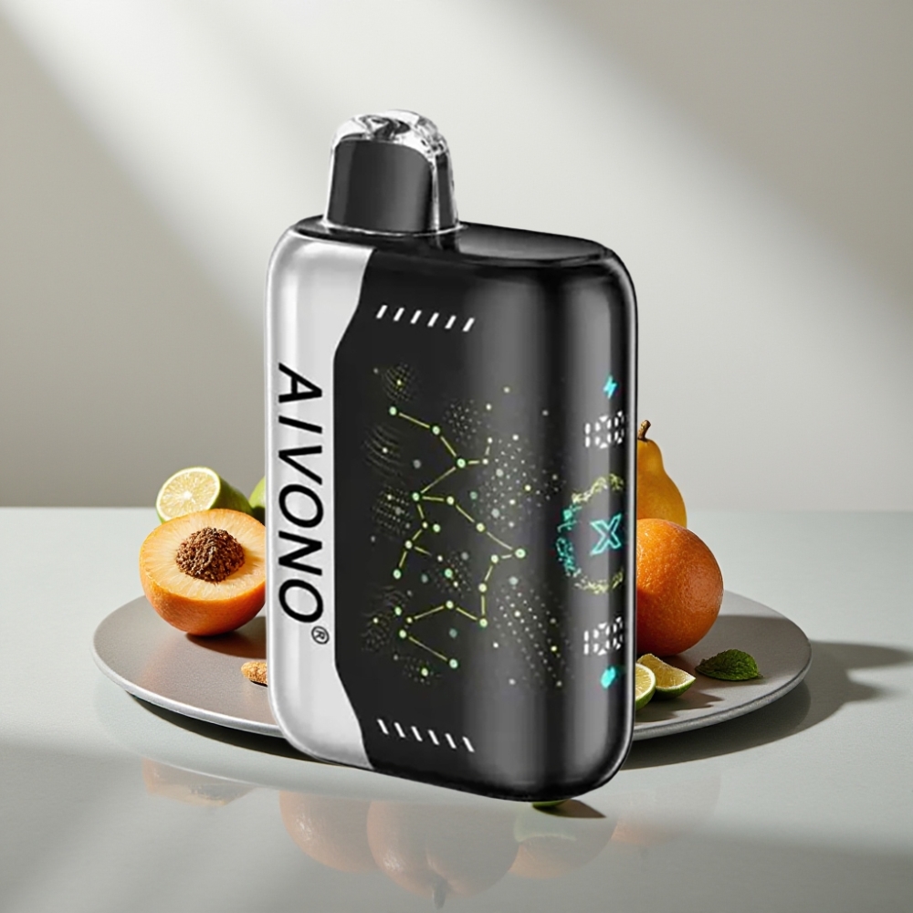 Aivono AIM BOOM 25000 Puffs 28ml 650mAh 1.2Ω Type-C 90g מנטה מיאמי