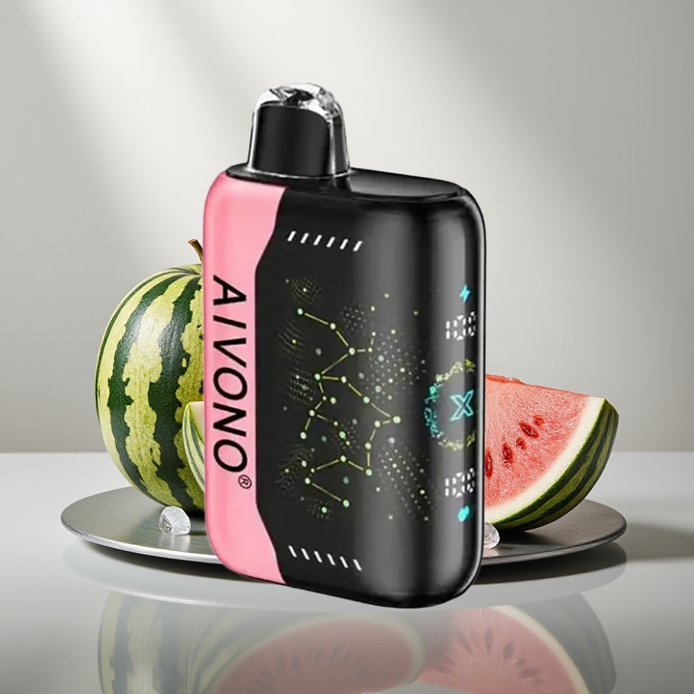 Aivono Aim Boom 25000 Puffs 28ml 650mAh 1.2Ω Type-C 90g אבטיח קר