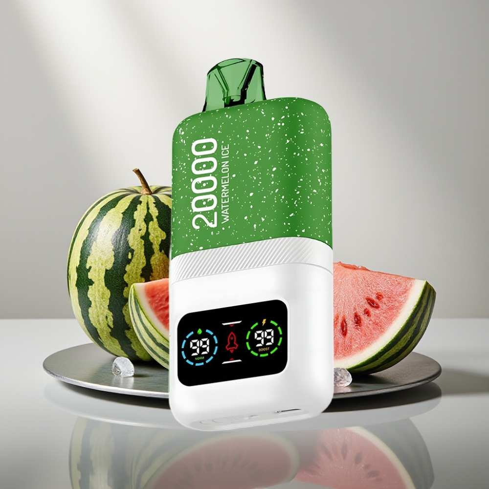 Aivono AIM MAGIC 20000 Puffs 26ml Dual Mesh LCD Type-C 600mAh אבטיח קרח