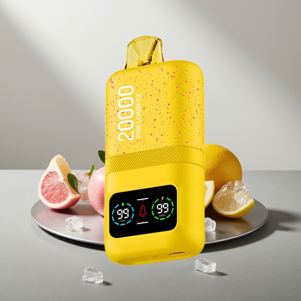 Aivono AIM MAGIC 20000 Puffs 26ml LCD Type-C 600mAh Pink Lemon Ice