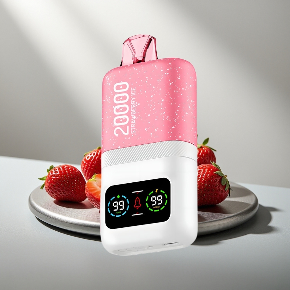 Aivono AIM MAGIC 20000 Puffs 26ml Type-C LCD תות קרח