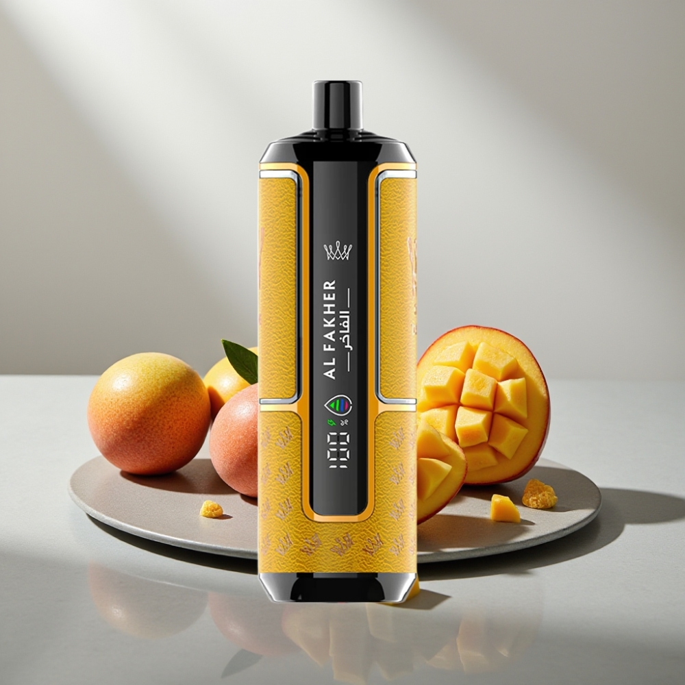 Al Fakher Crown Bar 15K Hypermax 22ml 600mAh Type-C 6mg מנגו קרח