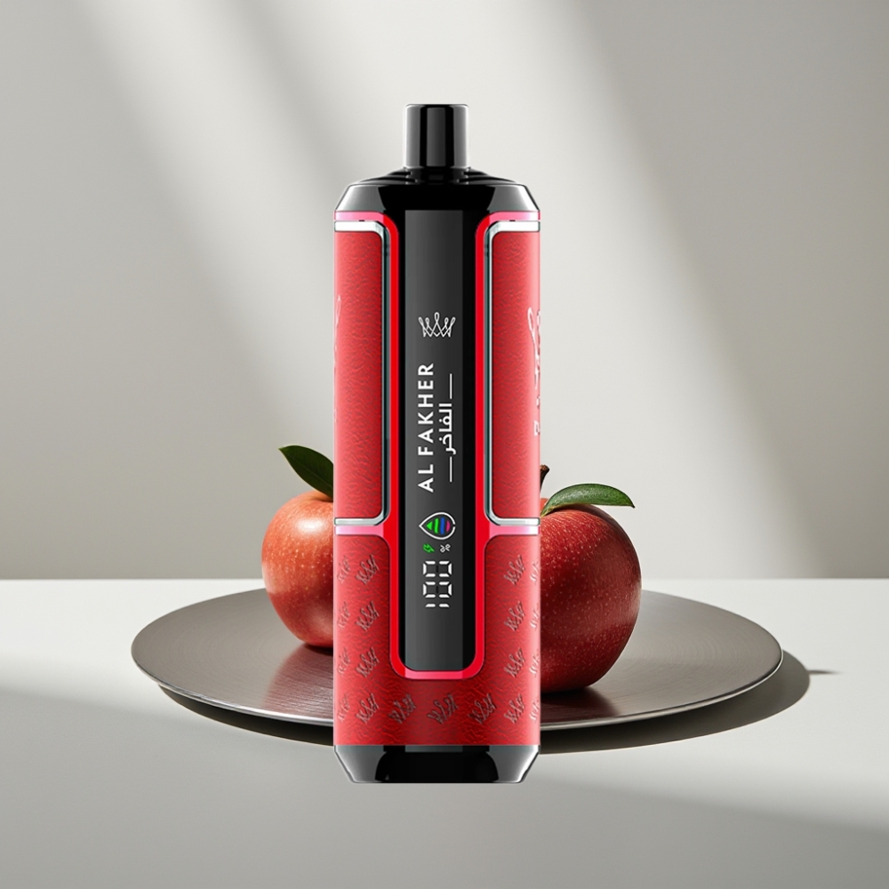 Al Fakher Crown Bar 15K Hypermax 22ml 600mAh Type-C 6mg/ml DTL תפוחים שניים