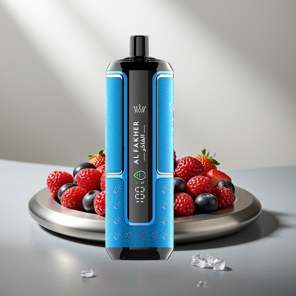 Al Fakher Crown Bar 15K Hypermax 22ml 6mg טעם פירות יער קרח