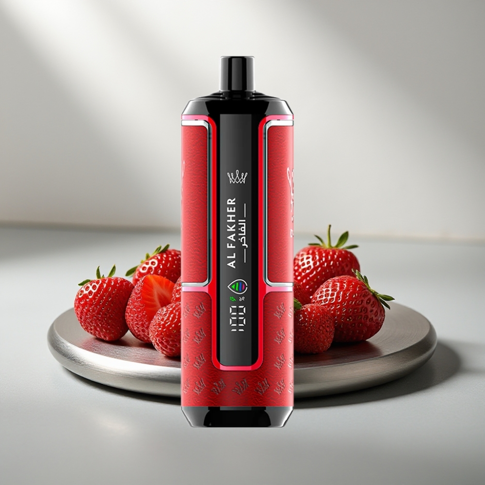 Al Fakher Crown Bar 15K Hypermax 22ml 6mg תות Punch