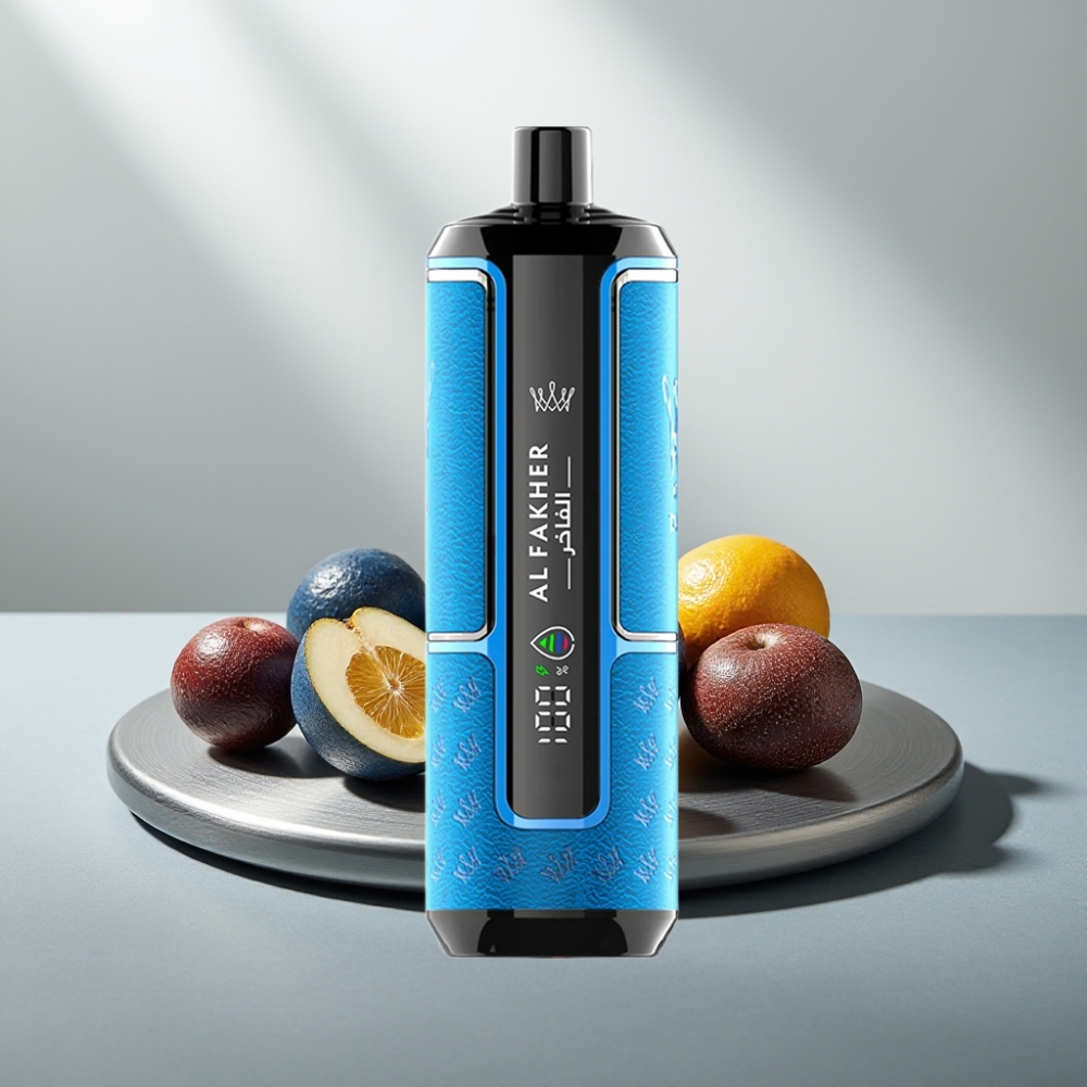 Al Fakher Crown Bar 15K Hypermax 22ml 6mg Type-C אוקיינוס כחול