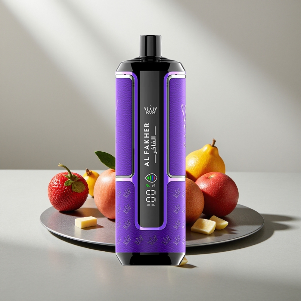 Al Fakher Crown Bar 15K Hypermax Disposable Vape Kit 22ml 6mg אהבה קסומה