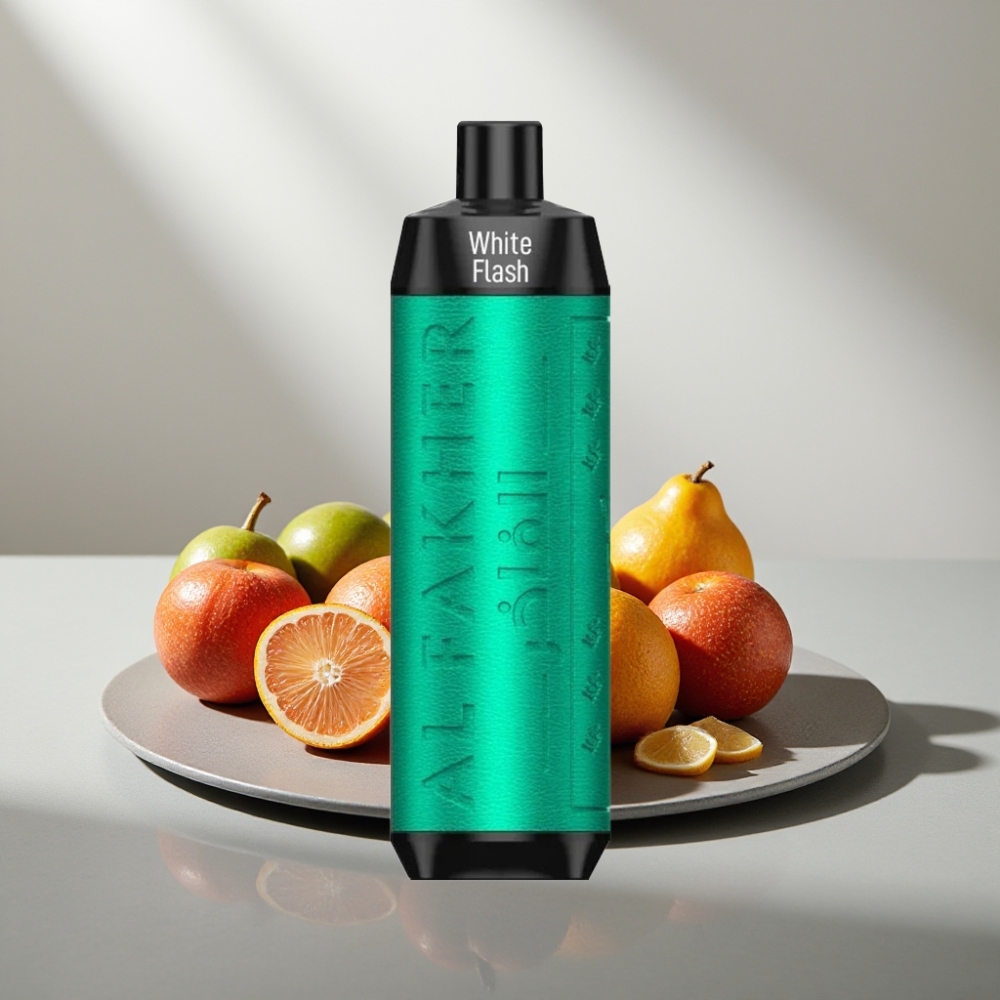 Al Fakher Crown Bar 8000 600mAh 18ml 5mg 0.6Ω ברק לבן