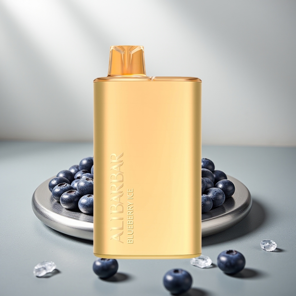 Alibarbar Rich 8000 Puffs 20ml 2000mAh 1.1Ω Disposable Vape צִיוּת קֶרַח