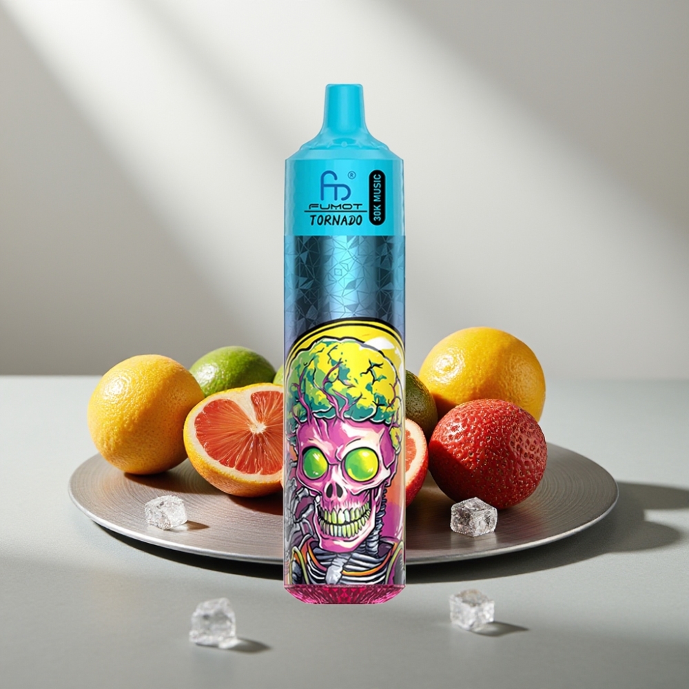 Fumot RandM Tornado 30000 Puffs 30mL 2%/5% 1.0Ω 600mAh מנטה קרח