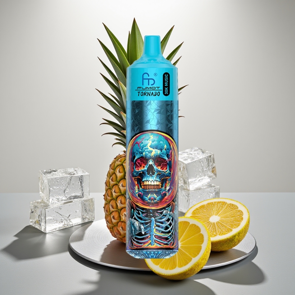 Fumot Randm Tornado 30000 Puffs 30mL 2%/5% 1.0Ω 600mAh אננס קרח