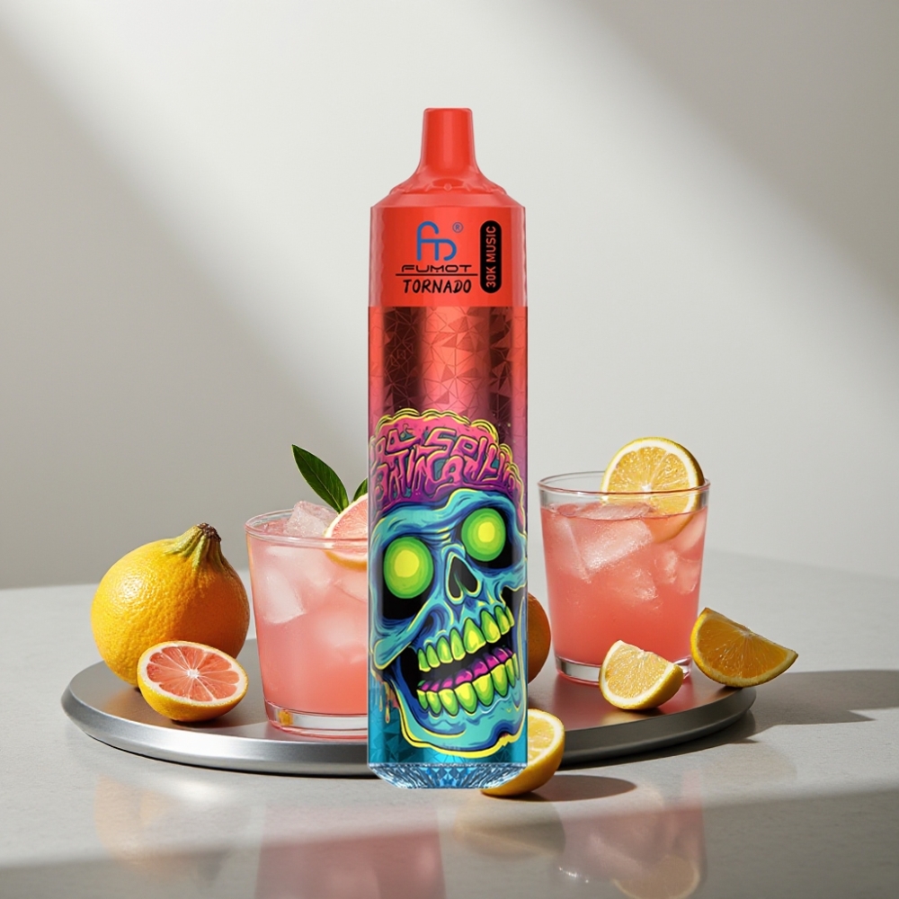 Fumot Randm Tornado 30000 Puffs 30mL 2%/5% 1.0Ω 600mAh לימונדה ורודה