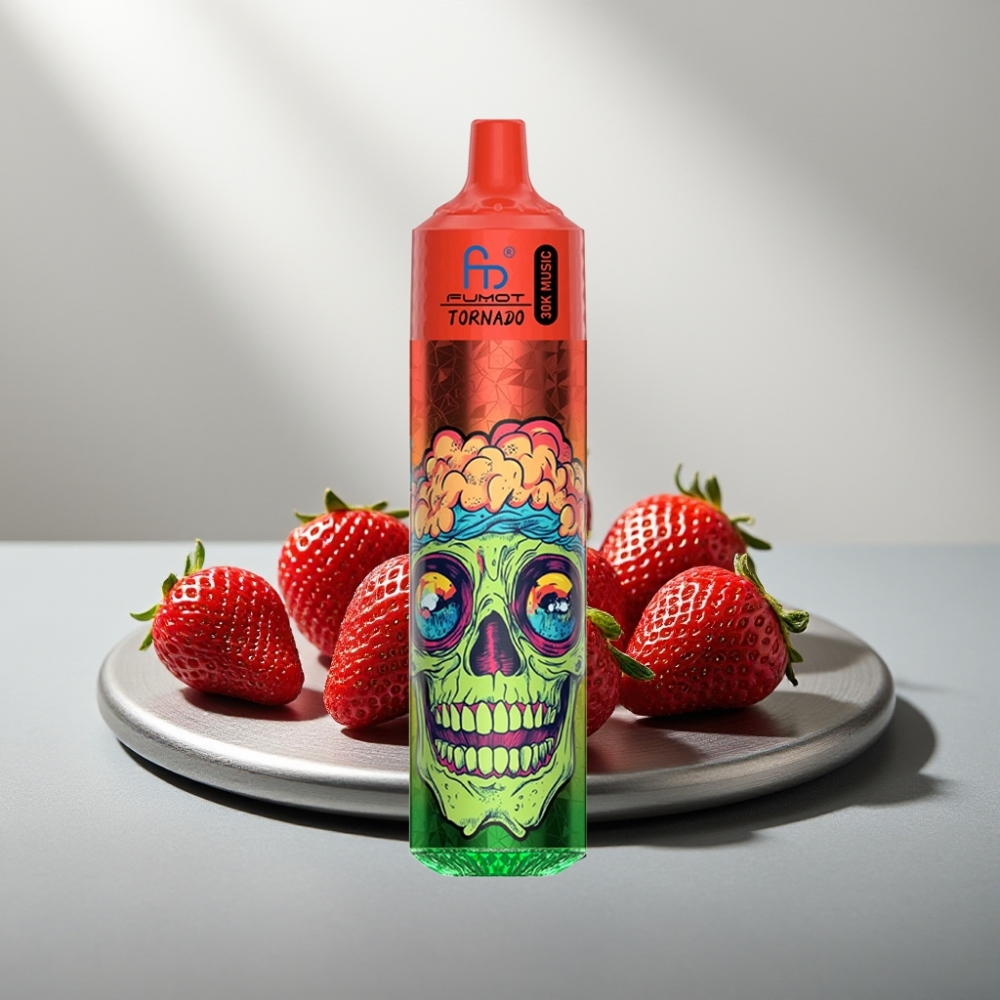 Fumot Randm Tornado 30000 Puffs 30mL 2%/5% 1.0Ω 600mAh תות פירות יער קרח