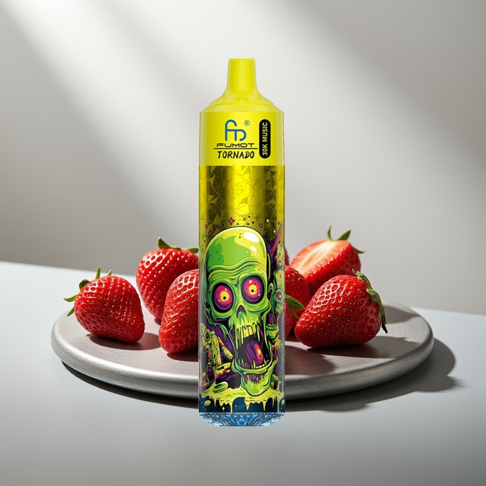 Fumot Randm Tornado 30000 Puffs 30mL 2%/5% 1.0Ω 600mAh תות קרח