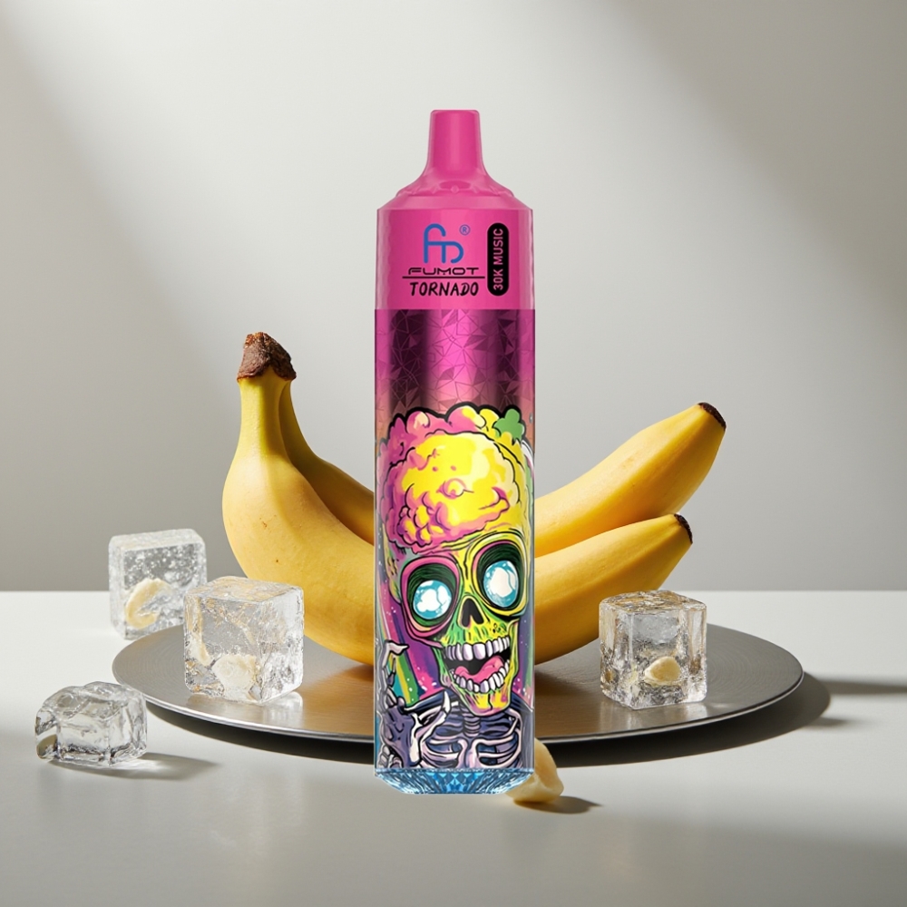 Fumot Randm Tornado 30000 Puffs 30mL 2%/5% בננה קרח