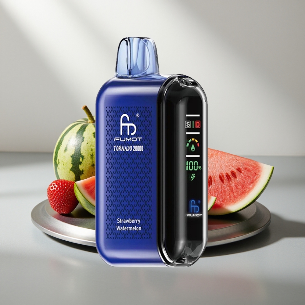Fumot Tornado 20000 Puffs Dual Mesh 20ml 850mAh Strawberry Watermelon
