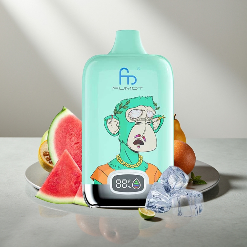 Fumot Tornado Digital Box 12000 Puffs 20ml 550mAh Cool Mint