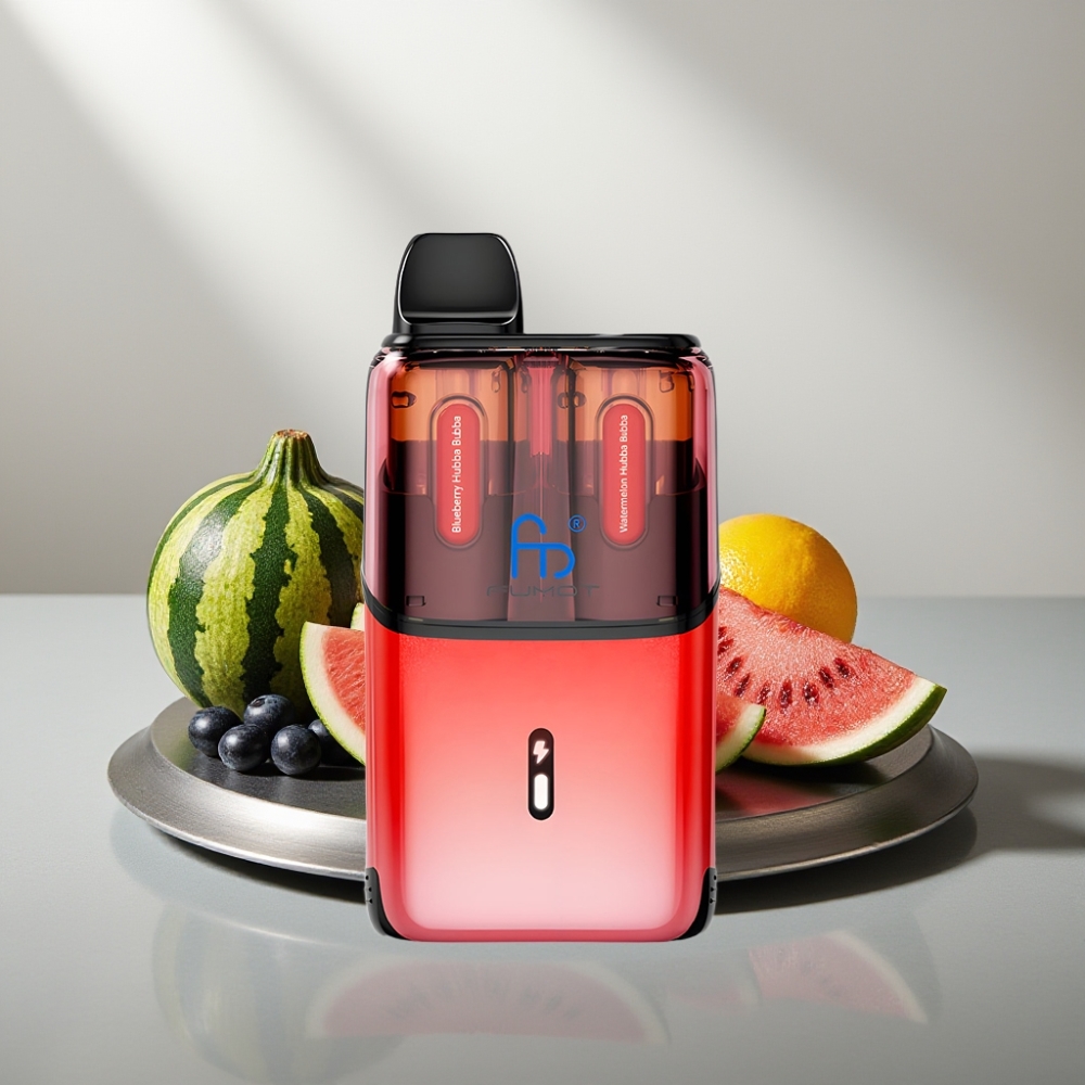 Fumot Ultra T32000 32000 פאפים 800mAh 24ml טעון Type-C בלו-ברי האבה באבה - אבטיח האבה באבה