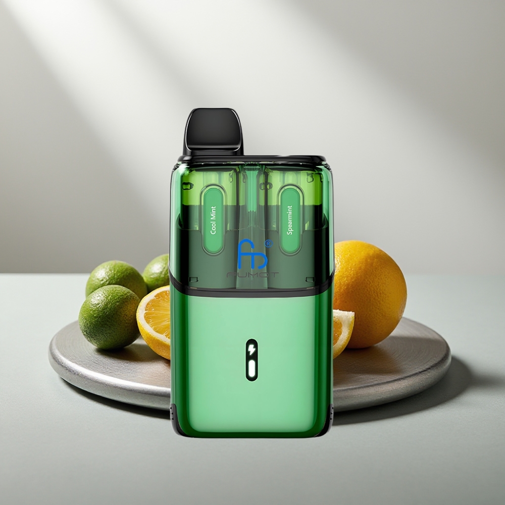 Fumot Ultra T32000 Disposable Vape 32000 Puffs 800mAh 24ml Type-C נענע קריר - נענע מצוי