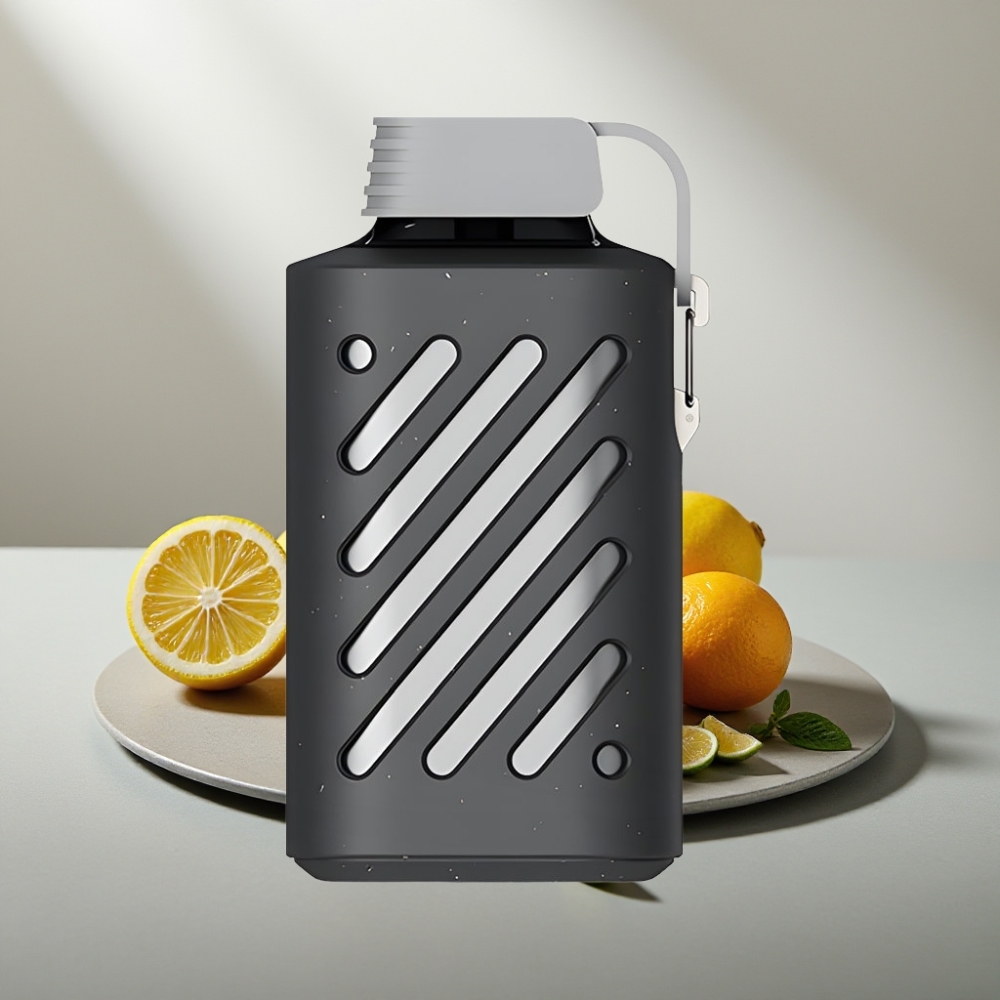 VOZOL GEAR 10000 נעשן חד פעמי לימון נענע 30 טעמים סוללת 500mAh 20ml נוזל 20/50mg/ml ניקוטין