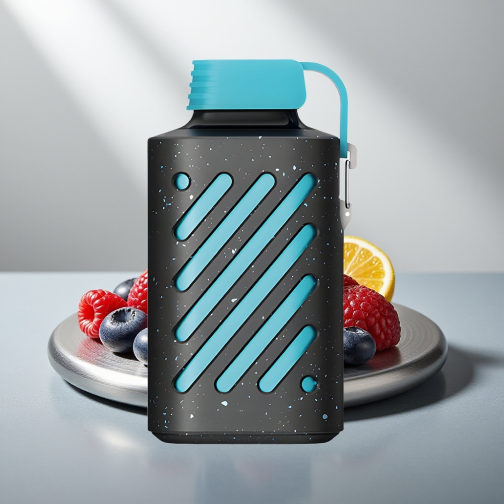 VOZOL GEAR 10000 Disposable Vape 10000 פאפים Blue Razz Ice 20ml 50mg/ml