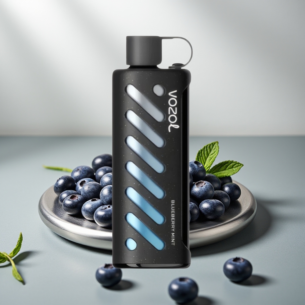 VOZOL Gear Shisha 25000 Puffs 1000mAh Dual Mesh טחול מנטה