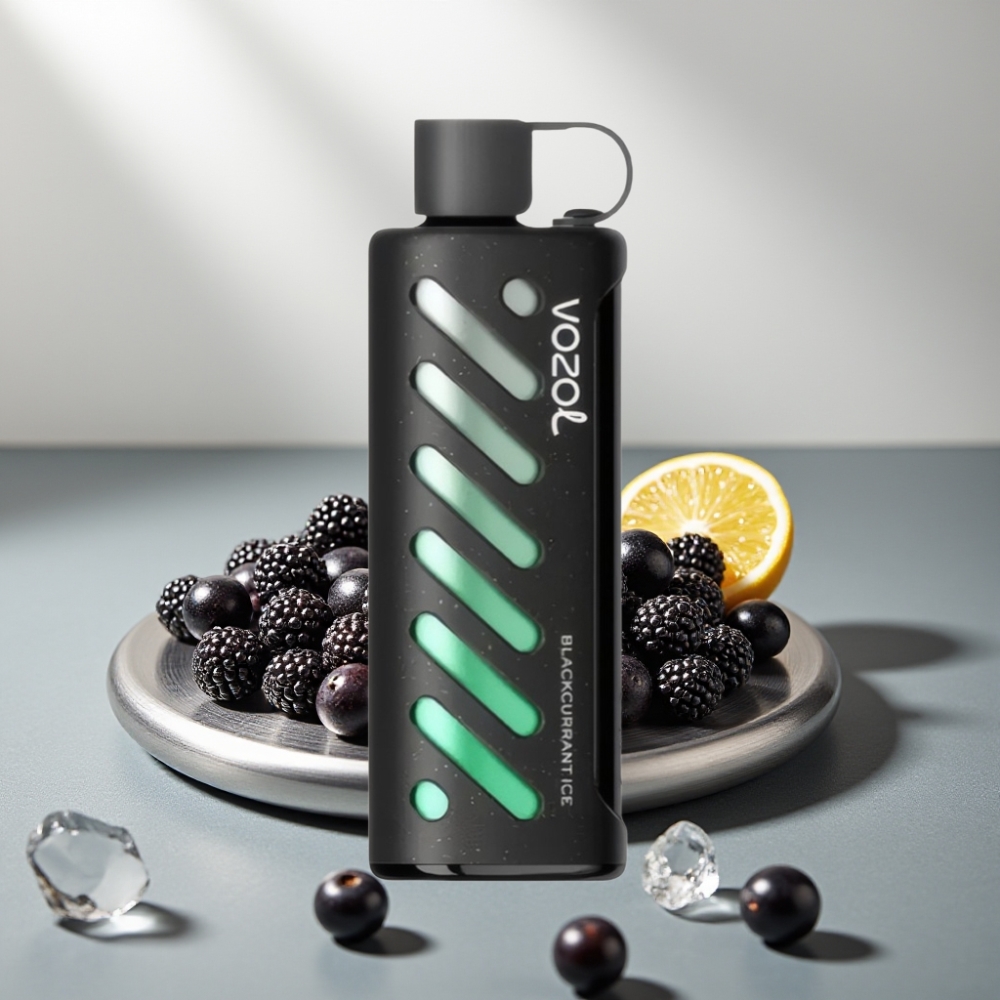 VOZOL Gear Shisha 25000 Puffs S.i.L.C Tech Dual Mesh 5mg/ml Blackcurrant Ice