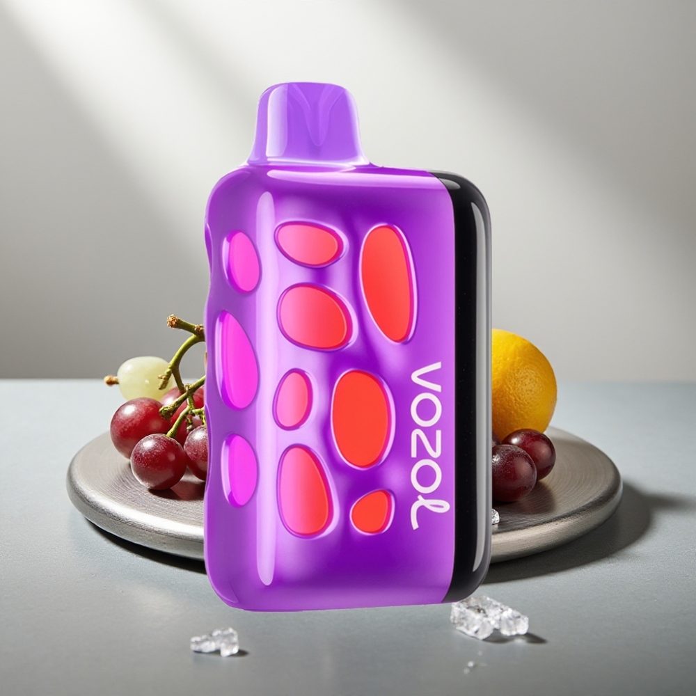 VOZOL RAVE 40000 ענב קרח מכשיר אידוי חד-פעמי עם 270 מעלות עיצוב זוהר, מצב מסיבה, טעינה מהירה