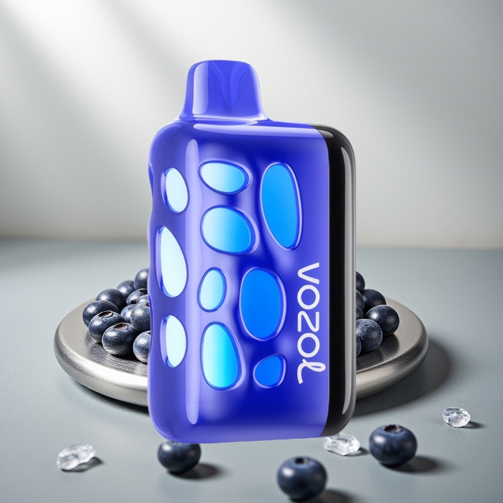 VOZOL RAVE 40000 Disposable Vape 1000mAh 20/50mg/ml פטל כחול קרח