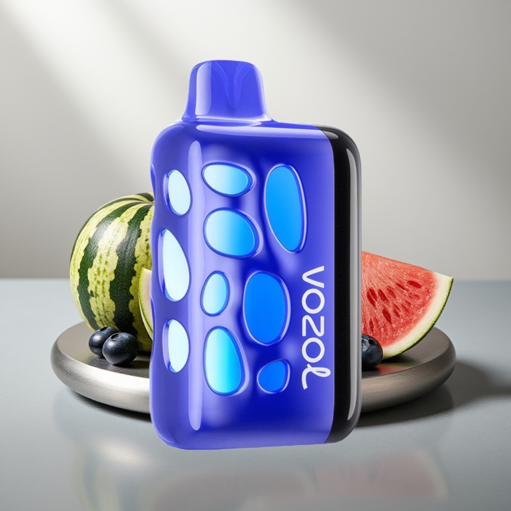 VOZOL RAVE 40000 Disposable Vape 1000mAh תפוח יער אבטיח 270° הבהוב קצב טעינה מהירה