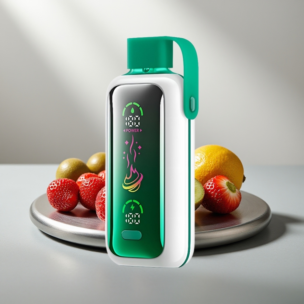 VOZOL Star 20000 Puffs 2.2" HD Screen Dual Mesh 650mAh 0/20/50mg/ml תות קיווי