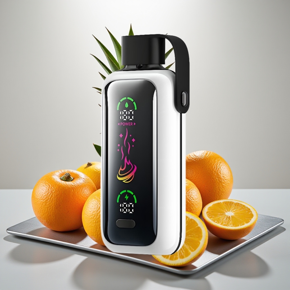 VOZOL Star 20000 Puffs 2.2" HD Screen Dual Mesh 650mAh תפוז אננס ליצ'י