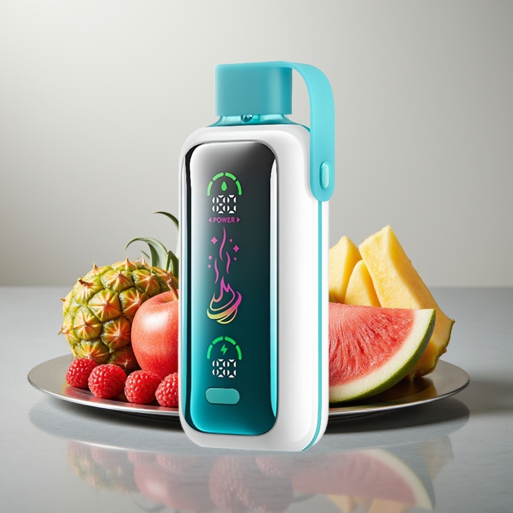 VOZOL Star 20000 Puffs 2.2" HD Screen Dual Mesh 650mAh תפוח יער אבטיח אננס