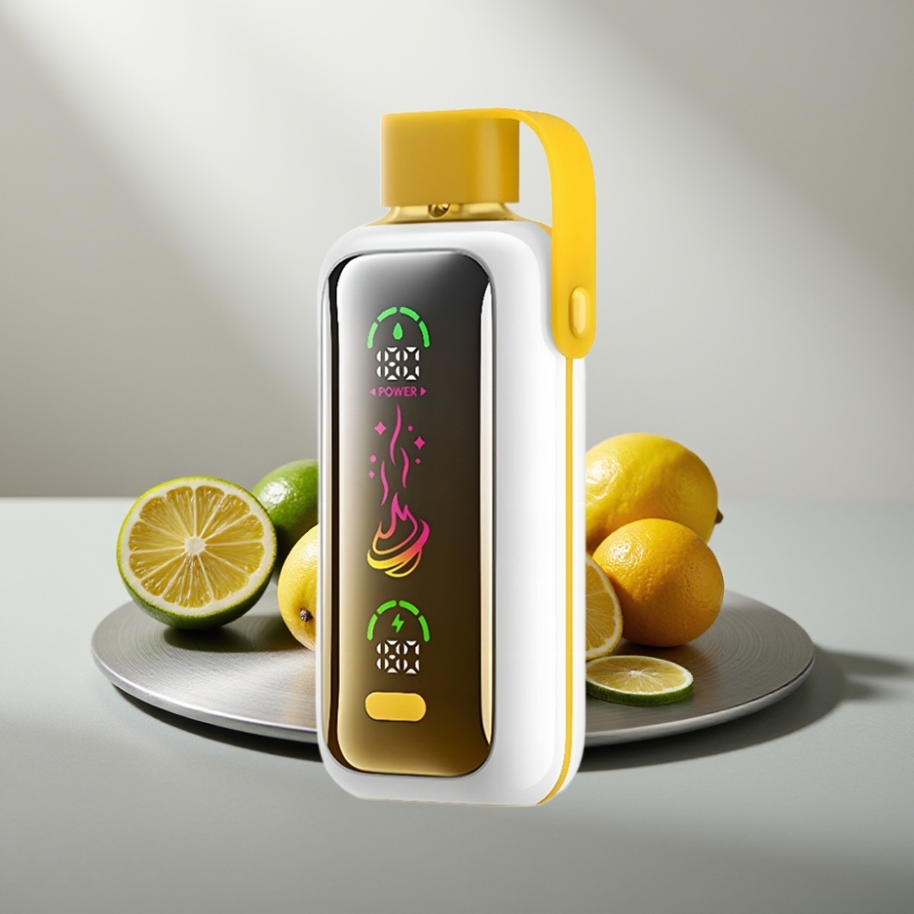 VOZOL Star 20000 Puffs HD Mirror Screen Dual Mesh 650mAh לימון ליים