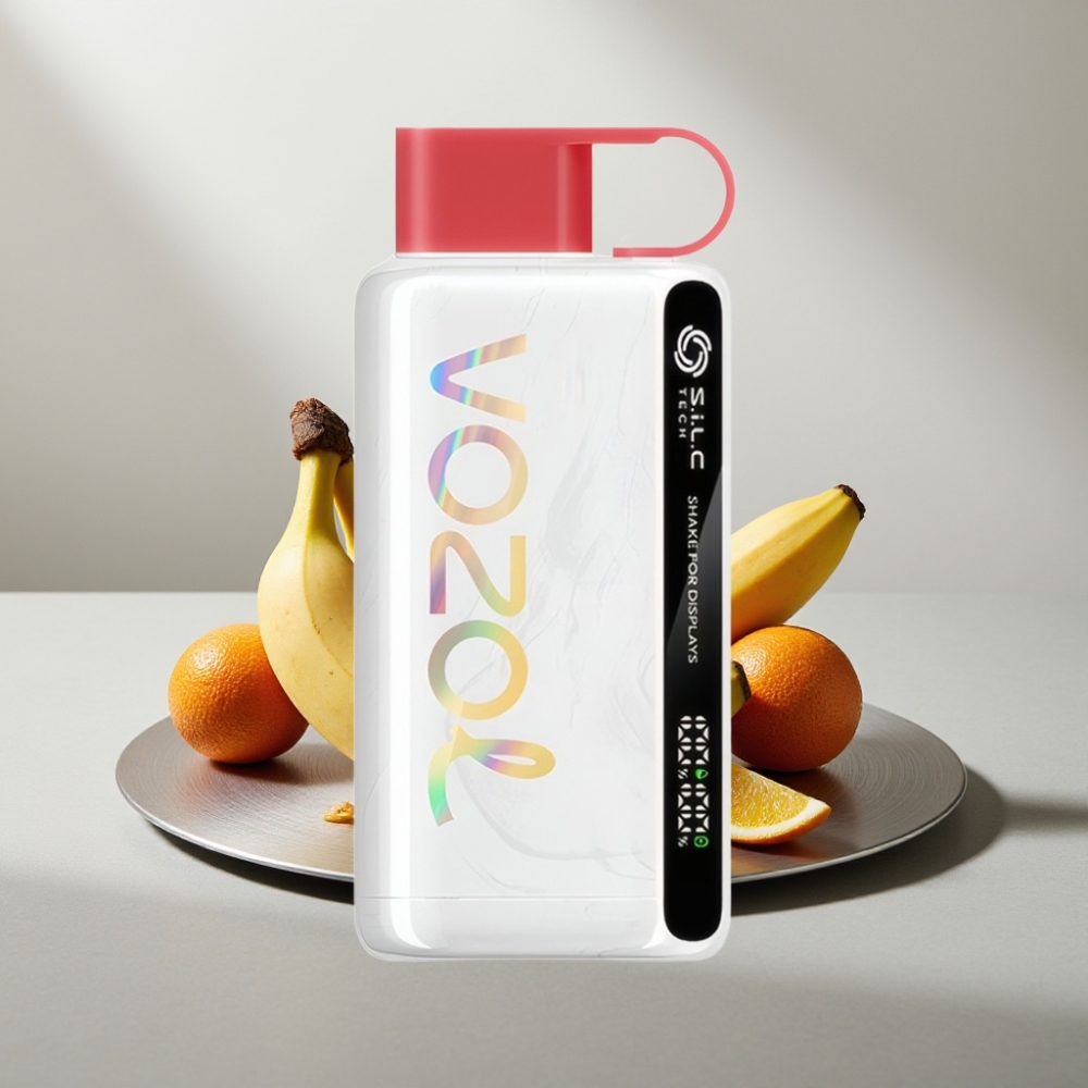 VOZOL STAR 9000/12000 Disposable Vape פרי דרקון בננה דובדבן סוללה 650mAh טעינה מהירה 30% S.i.L.C TECH
