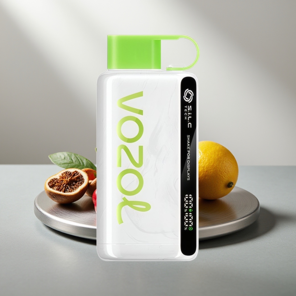 VOZOL STAR 9000/12000 Disposable Vape דובדבן ליים 650mAh S.i.L.C TECH טעינה מהירה 30%