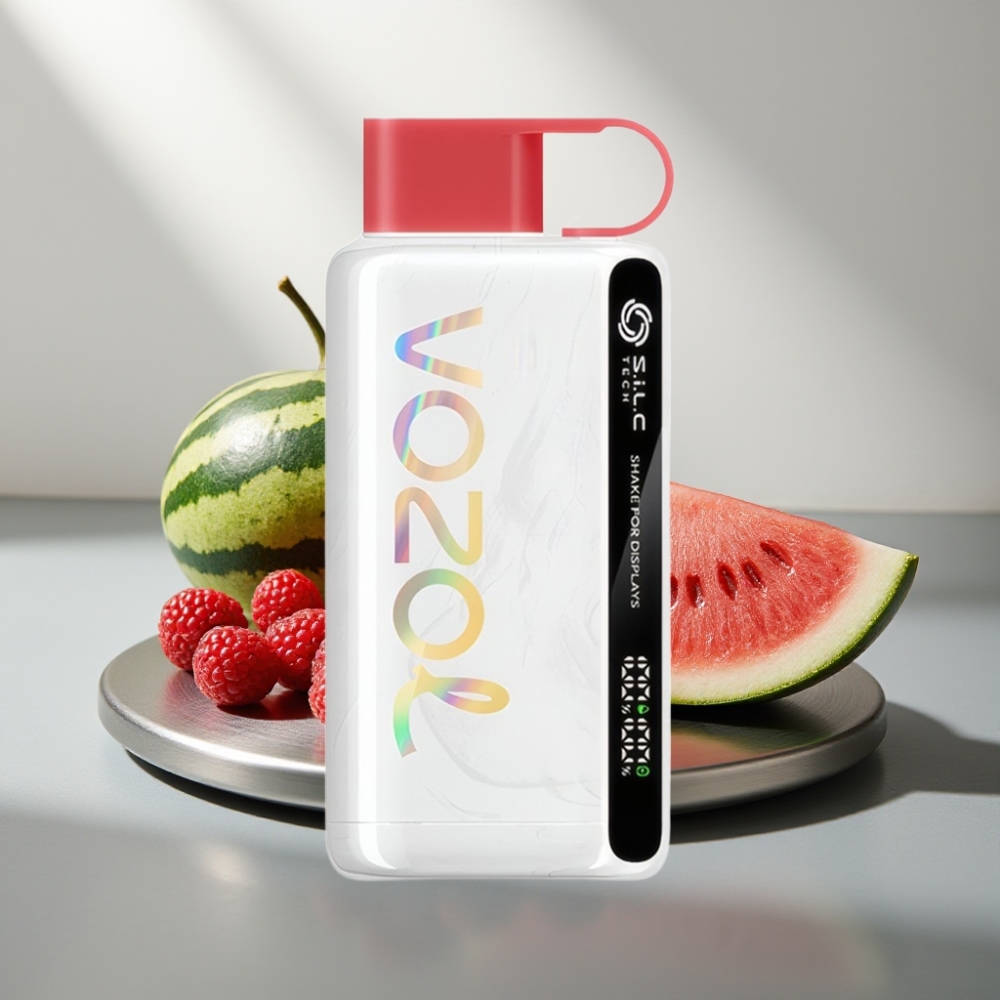 VOZOL STAR 9000/12000 Disposable Vape פטל אבטיח 650mAh S.i.L.C TECH 30% טעינה מהירה יותר