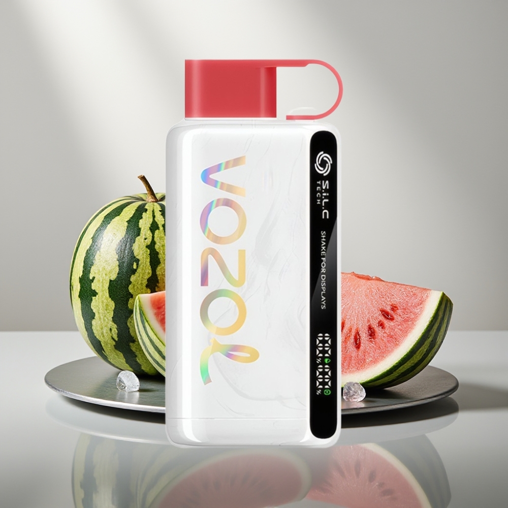 VOZOL STAR 9000/12000 Disposable Vape אבטיח קרח S.i.L.C TECH 650mAh 30% טעינה מהירה יותר