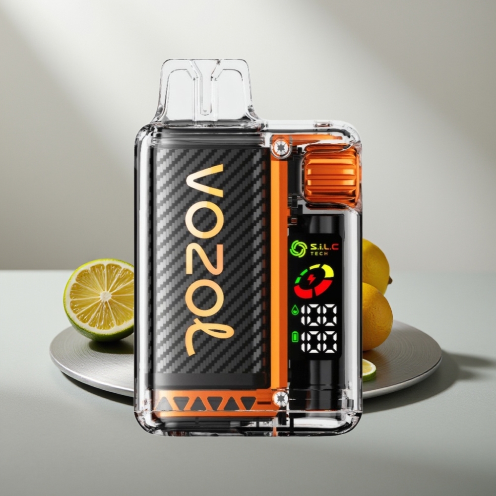VOZOL Vista 20000 Puffs Disposable Vape לימון ליים סוללה נטענת 650mAh OLED MCU